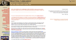 Desktop Screenshot of draftinglib.com